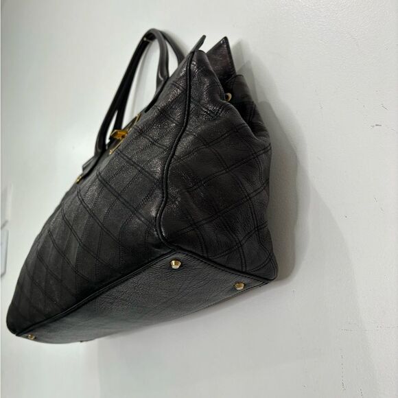 Marc Jacobs BUDDY Quilted Satchel Bag Black - Picture 9 of 12